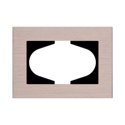 RA120GD Рамка для двойной розетки золотой Kollinger Reflex AL RA120GD