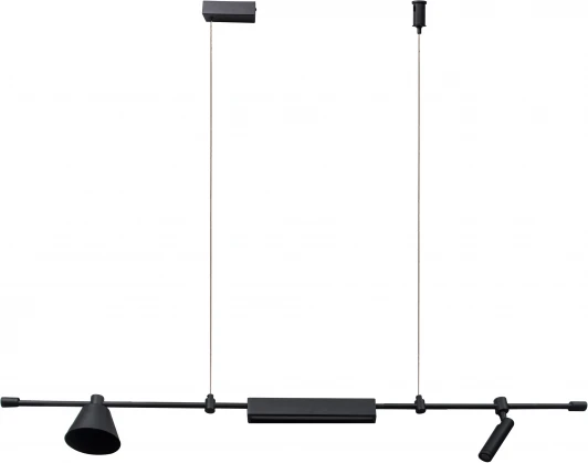 07616-115L,19 Подвесной светильник Kink Light Ристо 07616-115L,19 черный Led 15W (4000K)