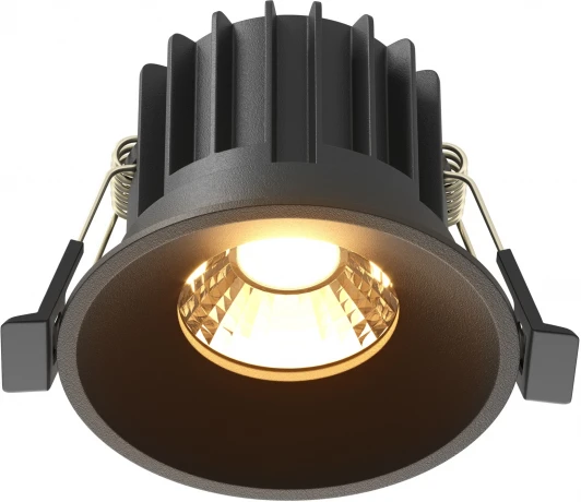 DL058-12W2.7K-B Встраиваемый светильник Maytoni Round DL058-12W2.7K-B (LED, 220V, круглые)