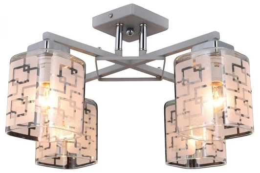 PURE 75070/4C WHITE Потолочная люстра Natali Kovaltseva Pure 75070/4C WHITE