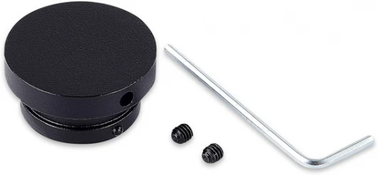 Cap DLR B Боковая заглушка для накладного/подвесного шинопровода DLR2000CB, DLR3000CB Donolux Round Line Cap DLR B (48V)