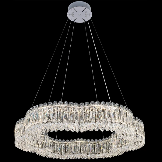 65500-0.4-800 MX CH Подвесная люстра светодиодная хрустальная с регулировкой цветовой температуры Reluce 65500-0.4-800 MX CH
