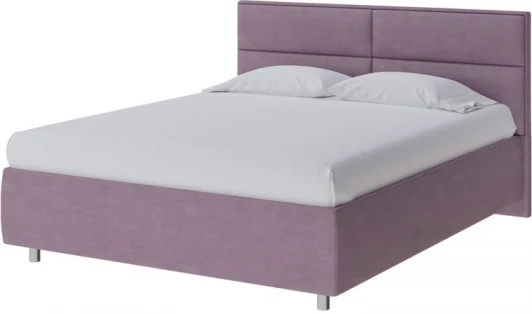 1909550 PROxSON Кровать Pado без основания (Ткань: Велюр Лофти Слива) 90x200