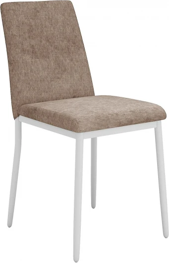 00-00076718 Стул DikLine 270 SB4 бежевый, ножки белые арт.00-00076718