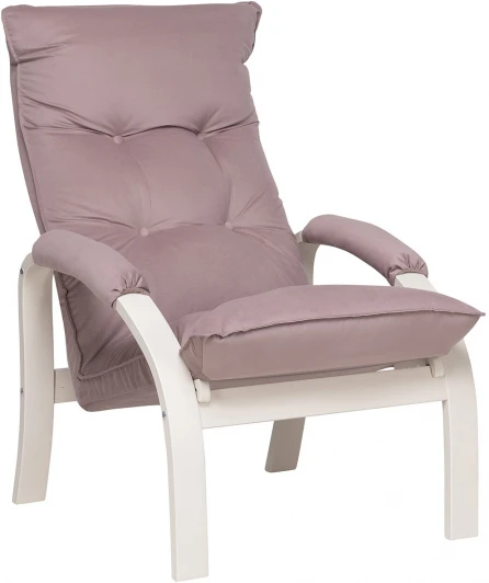 4687204063510 Кресло-трансформер Leset Левада (Фанера,Березовый шпон,Металл,Велюр/Сиреневый) арт.4687204063510