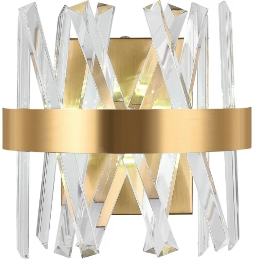 LED LAMPS 81113/1W Настенный светильник Natali Kovaltseva Tiziano LED LAMPS 81113/1W (220V, хрусталь)