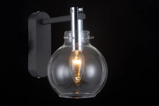 SPHERE 81021-1W MATT BLACK Бра Natali Kovaltseva SPHERE 81021-1W MATT BLACK