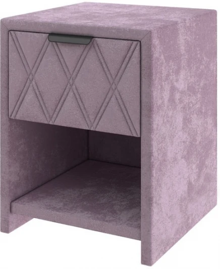 2028004 PROxSON Тумба Side (Ткань: Велюр Лофти Слива) 44x45