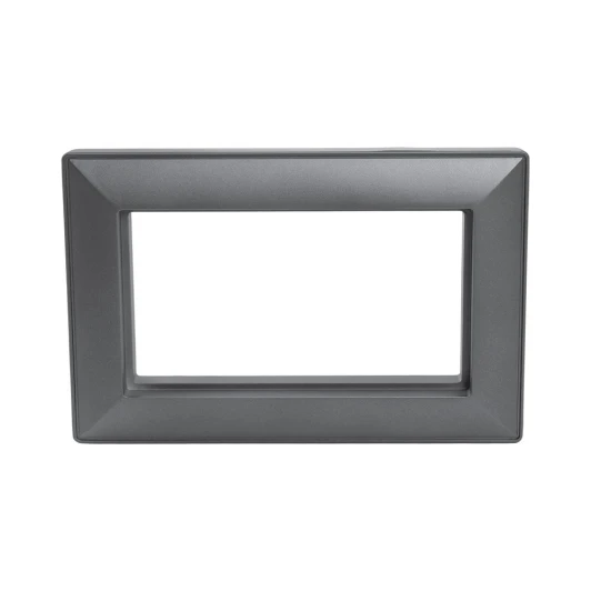 50045 Рамка на 2 поста (графит) Stekker Катрин 50045