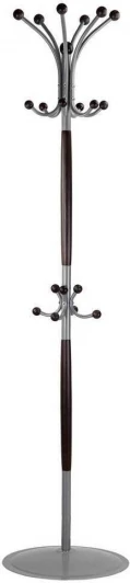 007787 Вешалка напольная Д 1 ЛАЙТ металлик/венге от фабрики Mebelik