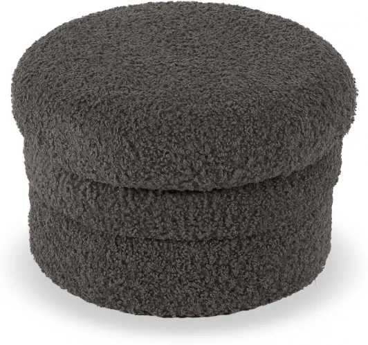 902548 Пуфик Pancakes ОГОГО Обстановочка! (Мех/Серый) арт.902548