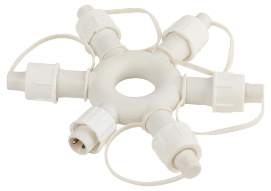 ERAPS-OR2 Разветвитель круговой для гирлянд 6 гнезд 24 В ЭРА ERAPS-OR2