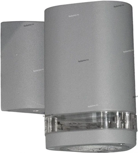 05-005-01WG Бра уличное Adelluce, 1 плафон, серый, прозрачный