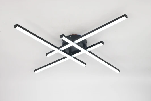 000085426 Потолочная люстра светодиодная SS2196-4 BK Мелодия Света SS1L 000085426