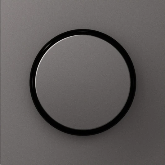 DE65045 Накладка для светорегулятора поворотного, матовый титан Donel A07 DE65045