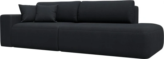 127718L Диван прямой Лига-036 НПБ Модерн подлокотник слева Лига Диванов (Замша) арт.127718L