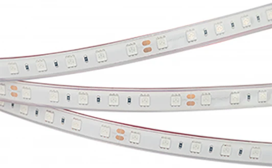036463 Светодиодная лента герметичная RTW-PFS-B60-13mm 24V Red (14.4 W/m, IP68, 5060, 5m) (Arlight, 14.4 Вт/м, IP68) 036463