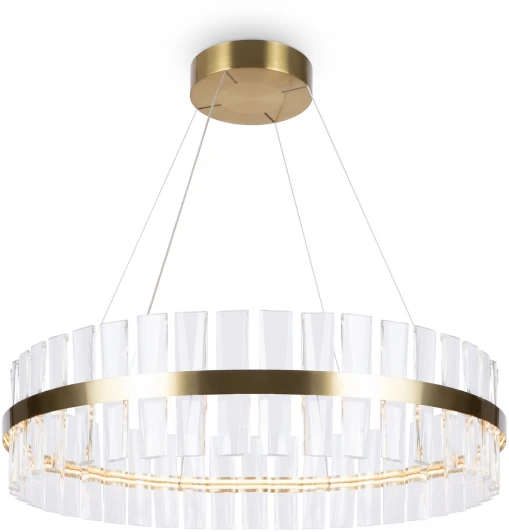 MOD173PL-L60BS3K Подвесной светильник Maytoni Mirage MOD173PL-L60BS3K (LED, 220V, хрусталь, на тросе, круглые)