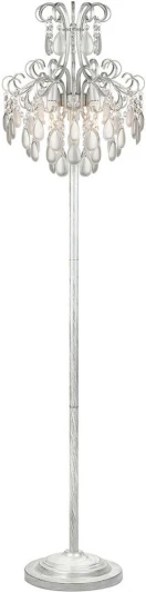 MONICA PT4 SILVER Торшер с выключателем AM Group MONICA MONICA PT4 SILVER