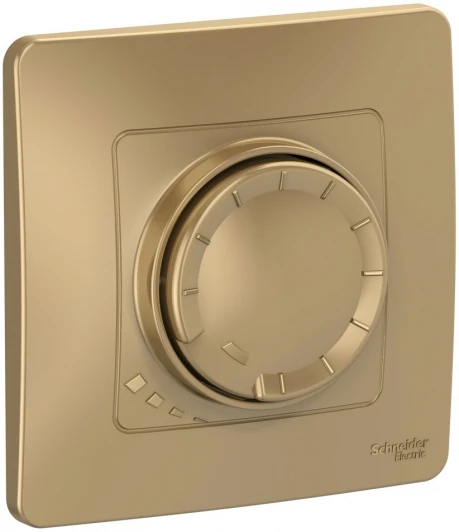 BLNSS040014 Диммер встраиваемый (титан) Systeme Electric Blanca BLNSS040014