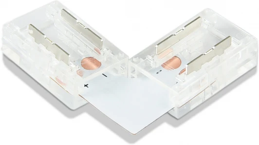 GS6851 Соединитель угловой L для светодиодной ленты Ambrella Illumination GS6851 COB 12/24V (2 конт.)