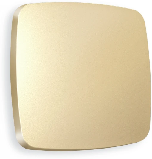 OP6010 Лицевая панель Ambrella Volt OMEGA (Шампань) для 1-клавишных выключателей QUANT OP6010