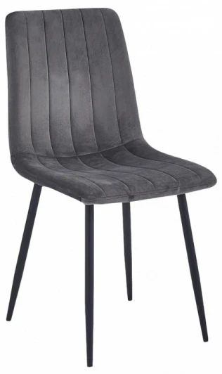 HSBI_DC103_grey Стул Evoke Serenity Hesby (Металл/Велюр, Серый) арт.HSBI_DC103_grey