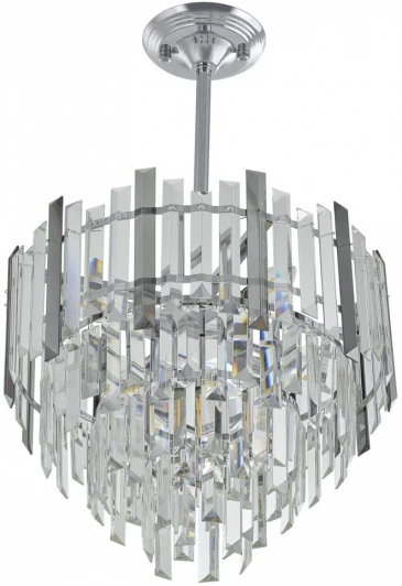 374409/6/300/400 CR Потолочная люстра хрустальная на штанге Arte Milano Sorrento-4409 374409/6/300/400 CR (220V)