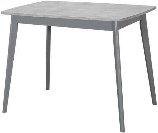 RF 0001 Стол Oslo раскладной 100-130x80x76см, Бетон Лайт, серый Bradex Home RF 0001