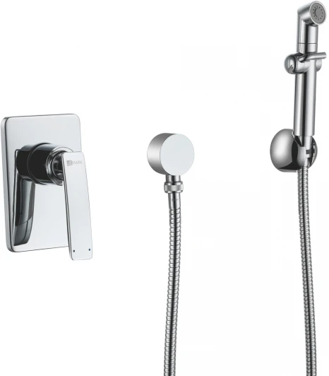 LM6819C Гигиенический душ Lemark Bellario LM6819C со смесителем, С ВНУТРЕННЕЙ ЧАСТЬЮ