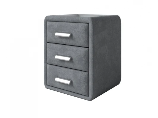 2062843 Тумба Soft Mebel (Ткань: Велюр Sohu Сталь) PROxSON 51x48 2062843