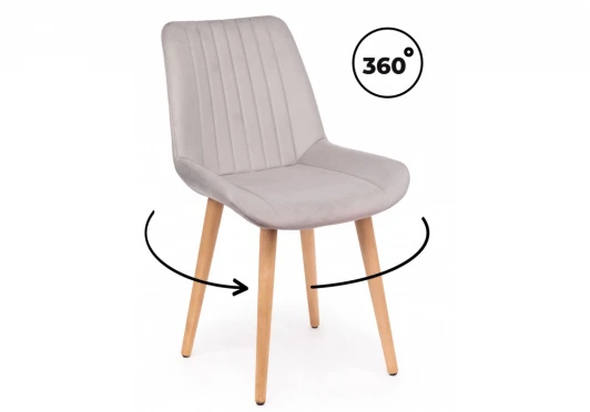 632407 Стул деревянный Седа 360 латте (zd 290) / светлое дерево np 632407