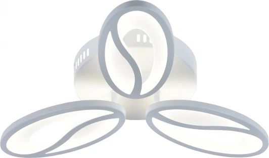 10222/3LED Люстра потолочная светодиодная Grain 10222/3 LED*65W White