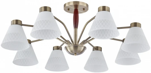 336350/8 AB Потолочная люстра на штанге Arte Milano Napoli-6350 336350/8 AB (220V)