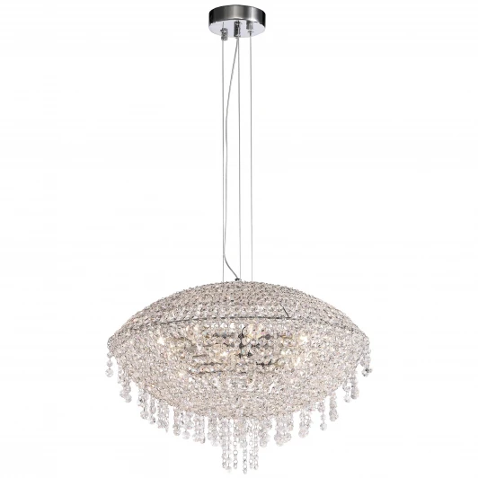 700120 Подвесная люстра Osgona Classic 700120 (220V, хрусталь, на тросе, шар)