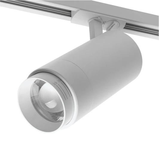 WTL-35W/02W Трековый светодиодный светильник однофазный Wolta WTL-35W/02W 220V 35Вт 4000К IP20 белый