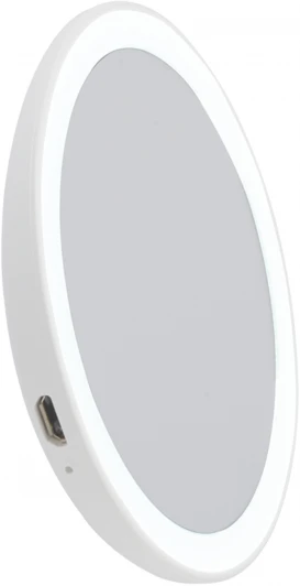 ULK-F73 SW/DIM/RECH WHITE Зеркало с подсветкой c зарядкой от USB Uniel ULK-F73 SW/DIM/RECH WHITE (LED, выключатель)