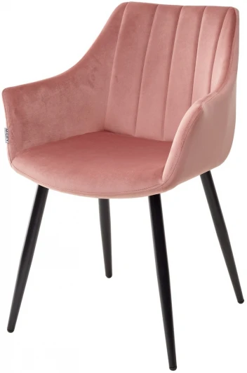 UDC8127BLV52 Стул M-City BELINDA BLUVEL-52 PINK, велюр