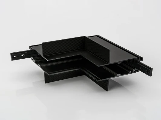 SY-LINK-INT-T1-BL Соединитель угловой внутренний для встраиваемого глубокого шинопровода под гипсокартон Lumker SY-LINK-INT-T1-BL