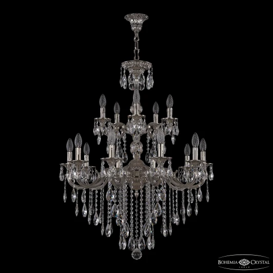 73101/10+5/250/2d B Ni Подвесная люстра Bohemia 7301 73101/10+5/250/2d B Ni