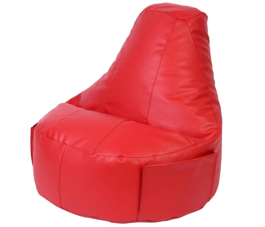 3711401 Кресло Dreambag Комфорт Красное ЭкоКожа (Классический) 3711401