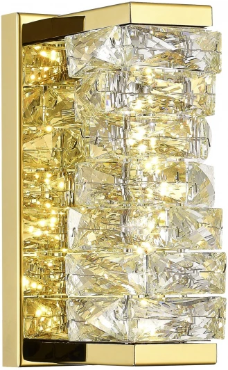 SL6010.201.08 Бра ST Luce Espira SL6010.201.08 Золотистый/Прозрачный LED 1*8W (220V)