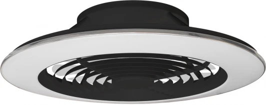 7492 Потолочная люстра светодиодная с вентилятором с пультом и управлением смартфоном регулировкой цветовой температуры и яркости Alisio 7492 (220V, круглые)