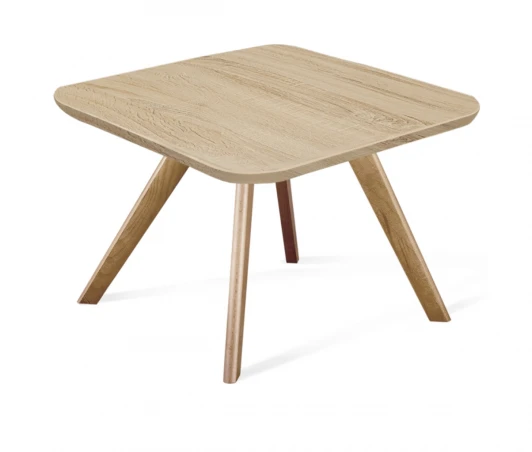 7694459002 Столик журнальный SHT-S39/ЛДСП 60/60 светлый орех/дуб сонома Sheffilton 7694459002