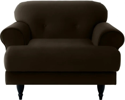 463179 Кресло Italia ОГОГО (арт.463179), (Ткань/Темно-коричневый)
