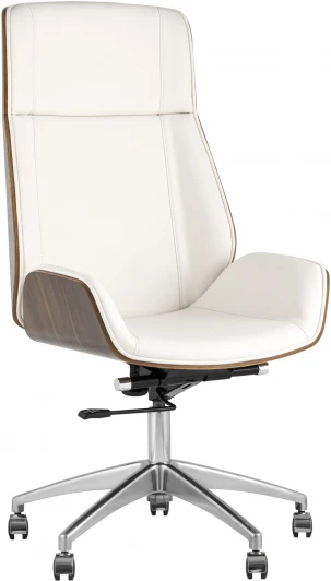 УТ000035610 Кресло руководителя Crown, бежевое УЦЕНКА TopChairs Crown УТ000035610