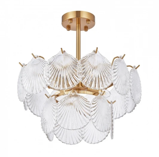 312008/D400 BS Потолочная люстра на штанге Arte Milano Rim 312008/D400 BS (220V, ракушка)