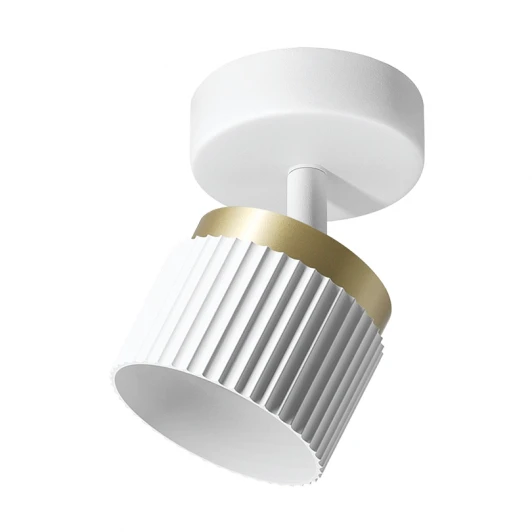 WSL-GX53/19WG-2 Спот Wolta WSL-GX53/19WG-2 под лампу GX53 Белый / Золотой MUSE