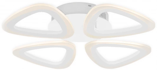 FA4482 Потолочная люстра Ambrella Acrylica FA4482 (регулировка яркости, LED, 220V, пульт управления, цветы)