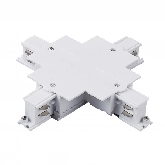 503146-R Коннектор Х-образный встраиваемый с подводом питания к треку 5030xx-R Lightstar Quattro 503146-R